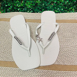 Chinelo Havaianas Decorado Square - Brisa do Mar