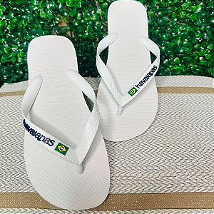 Kit Chinelo Havainas Brasil Top - Casal