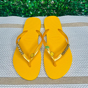 Chinelo Havaianas Decorado Slim - Raio de Sol