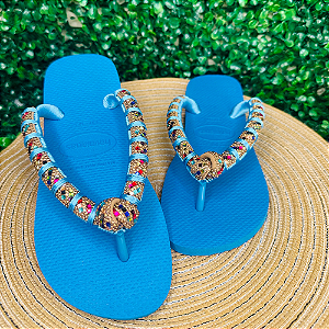 Chinelo Havaianas Decorado Top - Paraíso Colorido