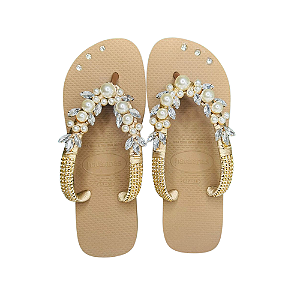 Chinelo Havaianas Decorado Top - Pedras do Deserto
