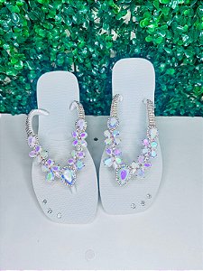 Chinelo Havaianas Decorado Square - Rainha do Mar