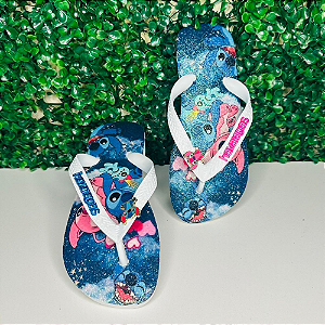 Chinelo Havaianas Personalizado Infantil Stitch