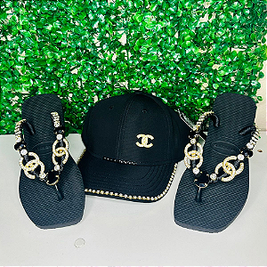 Chinelo Havaianas Decorado Square - Gucci Kit