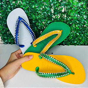 Chinelo Havaianas Decorado Top - Brazil 2026