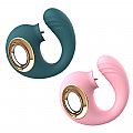 Vibrador de Ponto G e Clitóris com Língua - Snail - SI 8248