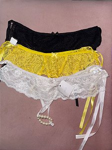 Calcinha tailandesa amarra
