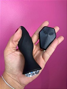 Plug Anal com Vibrador e Controle Remoto