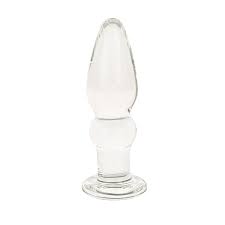 Plug Anal de Vidro - Formato Cônico - 11,0 x 3,2 cm - SI