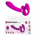 Vibrador de casal com Ponto G Strapless - Valerie - Pretty Love