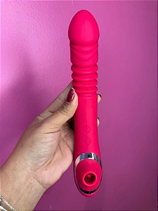 Vibrador de Ponto G com vai e vem - Pulsação - SI