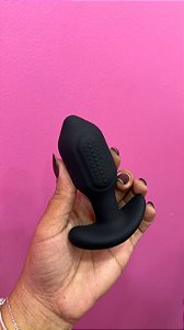 Plug Anal com Vibro e Rotação - Via APP À Longa Distância - Pong