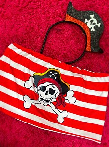 CROPED E TIARA PIRATA