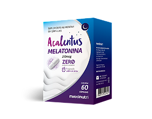 Acalentus Melatonina 60 Caps Maxinutri