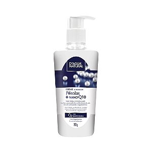 Creme De Massagem Pérolas + Nano Q10 350G D'Agua Natural