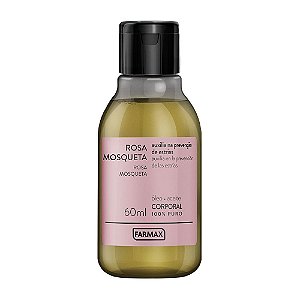 Oleo Rosa Mosqueta Puro Corporal Farmax 60Ml
