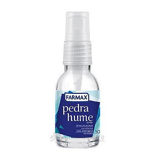 Pedra Hume Spr Glicerina 30Ml Farmax