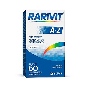 Rarivit Az 60 Ca Suplemento Vitaminico Globo