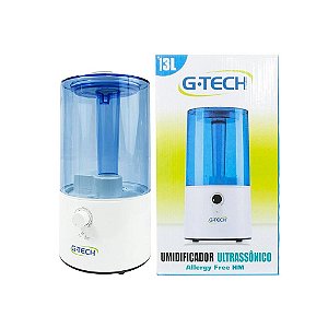 Umidificador De Ar Ultrassônico 3L Allergy Free Hm Gtech