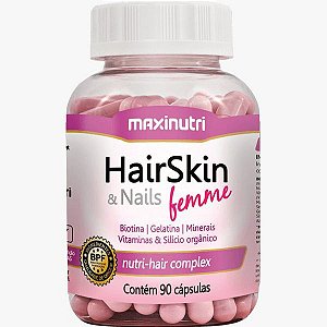 Hairskin & Nails Femme 90 Cápsulas Maxinutri
