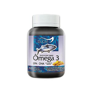 Ômega 3 Óleo De Peixe 60Cps 1000Mg Duom