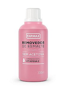 Removedor Sem Acetona 100Ml Farmax