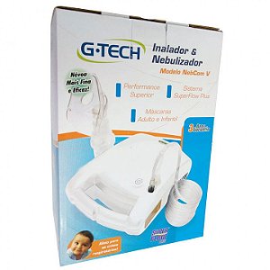 Inalador E Nebulizador Nebcom V Branco G-Tech
