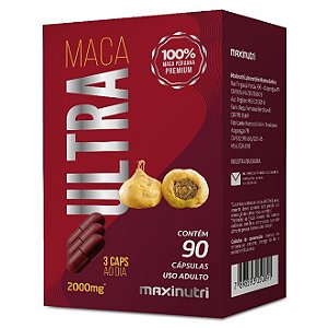 Maca Peruana Ultra 2000Mg 90 Cápsulas - Maxinutri