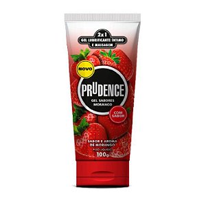 Gel Lubrificante Morango 100G Prudence