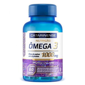 Ômega 3 1000Mg 60 Cápsulas Catarinense