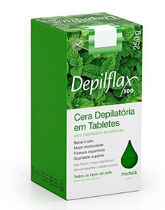 Cera Depilatoria Quente Hortela 250G Depiflax