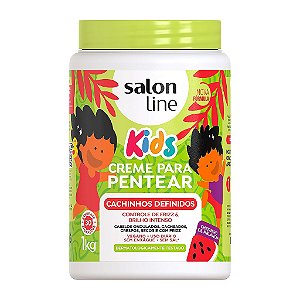 Creme Para Pentear Kids Cachinhos Definidos Salon Line 1Kg