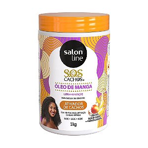 Ativador De Cachos Sos Cachos Óleo De Manga 1Kg - Salon Line