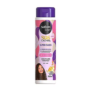 Condicionador Sos Cachos Super Óleos 300Ml - Salon Line
