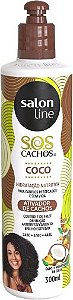 Ativador De Cachos Sos Cachos Coco Tratamento Profundo 300Ml Salon Line