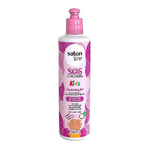 Ativador De Cachos Vegano Sos Cachos Kids Hidratação Salon Line 300Ml