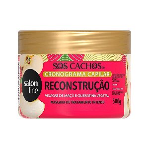 Máscara Salon Line Cronograma Capilar Reconstrução Sos Cachos 300G