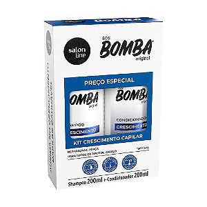 Kit Shampoo + Condicionador Sos Bomba Original Salon Line 200Ml