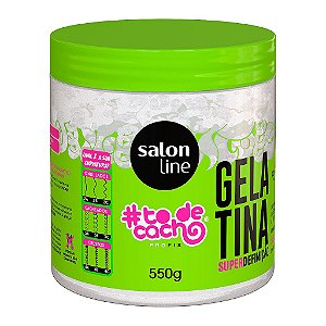 Gelatina Tô De Cacho Super Definição Salon Line 550G