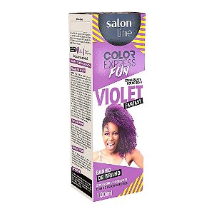 Tonalizante Color Express Fun Violet Fantasy Salon Line 100Ml