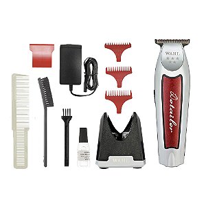 Máquina De Acabamento Wahl Detailer Cordless Silver Lithium