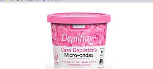 Cera De Microondas Rosas 100G Depilflax