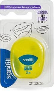 Fio Dental Sanifill Infinite 25 Metros