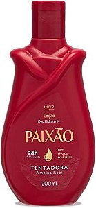 Hidratante Paixão Tentadora Com Óleo De Amêndoas Ação Desodorante 200Ml