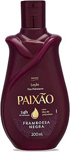 Loção Hidratante Paixão Framboesa Negra Com Ação Desodorante 200Ml
