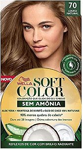 Tinta De Cabelo Soft Color Louro Natural 70