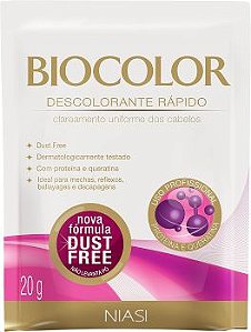 Pó Descolorante Biocolor Proteína Queratina 20G