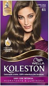Tinta De Cabelo Koleston Louro Cinza Escuro 61