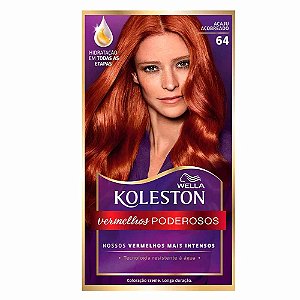 Tinta De Cabelo Koleston Ruivo Acobreado 64