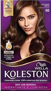 Tinta De Cabelo Koleston Castanho Médio 120